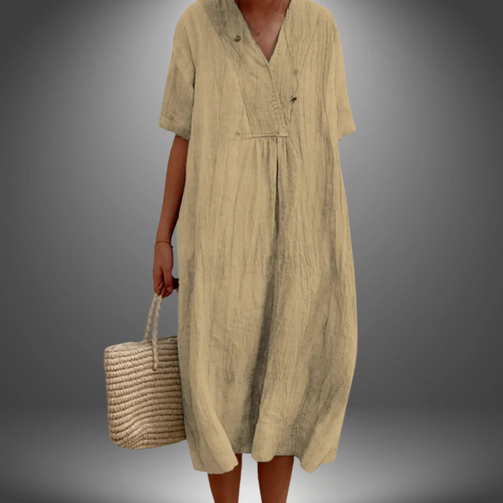 FEDERICA™|ABITO CON SCOLLO A V