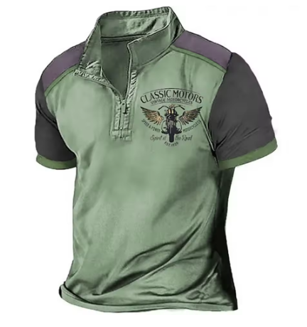 ARMANDO™|POLO VINTAGE MOTOCICLISTICA