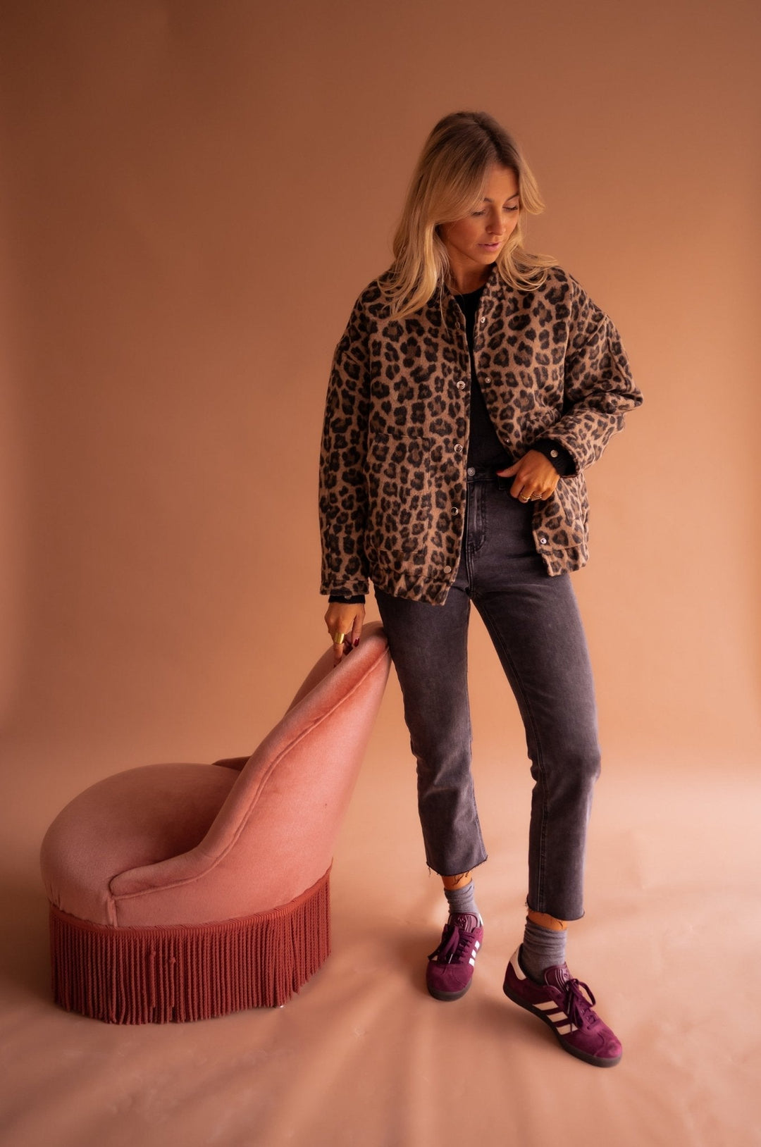 MIRELA™|Giacca Leopardata alla Moda